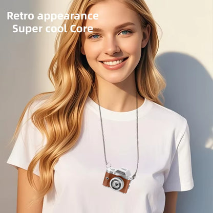 2026 FHD Retro Mini Keychain Camera Compact Thumb Pocket Digital Cam 1080P CCD Flash Magnetic Mount for Kids Travel Gift